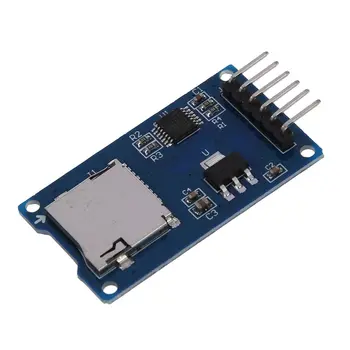 SPI-считыватель мини-SD-карты памяти TF Модуль защиты карты памяти для Arduino 9