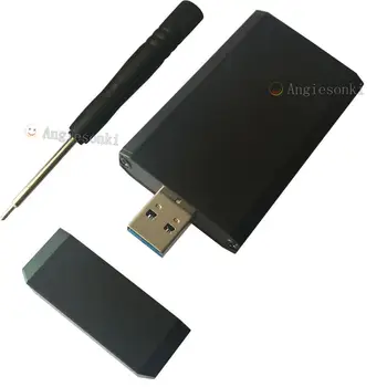 USB 3.0 для Mini PCIE MSATA SSD, адаптер MSATA для USB 3.0 SSD, конвертер, новый простой и удобный мобильный жесткий диск 8