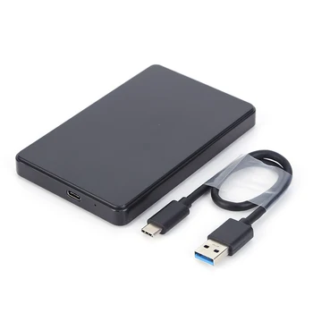 USB TYPE-C 3,1 Корпус жесткого диска 2,5 дюймов Последовательный порт SATA SSD Чехол для жесткого диска 6 Гбит/с 8 ТБ SATA к USB3.0 Коробка для жесткого диска для Портативных ПК 16