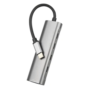 USB-адаптер PD60W Multiport Dongle Splitter Expander для Ноутбука Dropship 8