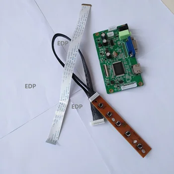 VGA ЖК-дисплей EDP кабель Плата контроллера Плата DIY панель монитор комплект для 13,3 