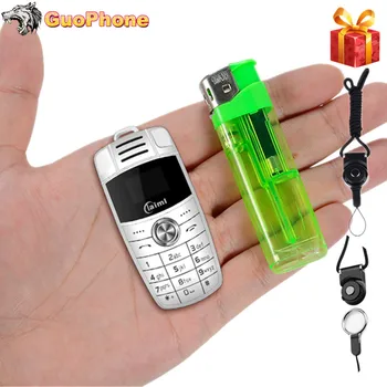 X6 Мини-брелок для телефона с двумя Sim-картами Magic Voice Bluetooth Dialer Mp3-Рекордер Детский Мини-ключ от машины Маленький мобильный телефон 3