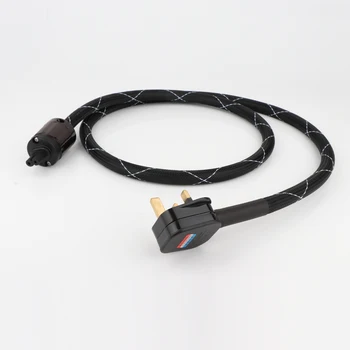 YTER FP-314Ag OCC медный кабель питания переменного тока Аудиопровод hifi кабель питания для аудиофильского усилителя кабель питания 7