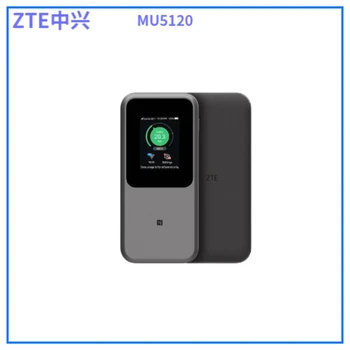 ZTE Портативный WiFi 5G Маршрутизатор MU5120 WIFI 6 10000 мАч 3600 Мбит/с NSA + SA Мобильная точка доступа 5G Маршрутизатор Со слотом для sim-карты