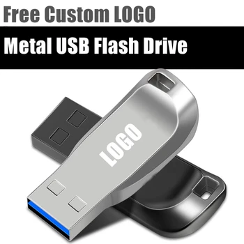 Абсолютно Новое Бесплатное Пользовательское имя ЛОГОТИП Металлический Цвет Новый Дизайн USB2.0 Флэш-накопитель 4 ГБ 8 ГБ 16 ГБ 32 ГБ 64 ГБ 128 ГБ Memory Stick 11