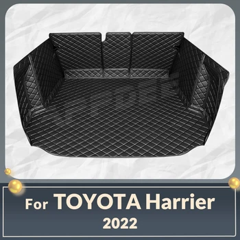 Автоматический Коврик для багажника с полным покрытием Toyota HARRIER 2022, Кожаная накладка для багажника Автомобиля, Аксессуары для защиты интерьера Грузового лайнера