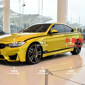 Автомобильная наклейка для BMW 3 серии 2020, украшение кузова, 325i, персональная наклейка, наклейка M4 G28 320 2