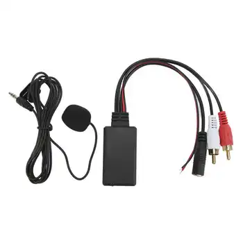 Автомобильный Адаптер для подключения кабеля AUX IN, Беспроводной микрофон для громкой связи, кабель AUX IN для Pioneer с аудиопортом 2RCA