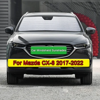 Автомобильный солнцезащитный козырек, занавеска для защиты от ультрафиолета, солнцезащитный козырек, крышка переднего лобового стекла, Аксессуары для защиты конфиденциальности Mazda CX-8 2017-2022 6