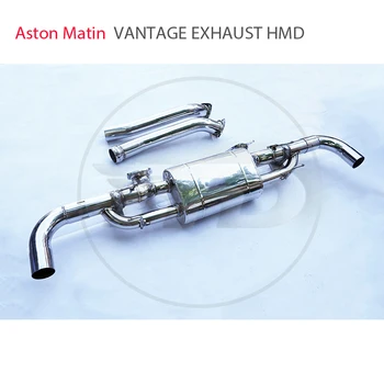 Автомодификация HMD Выхлопная система из нержавеющей стали для Aston Martin Vantage V8 4.0T Коллекторный Глушитель для автомобиля