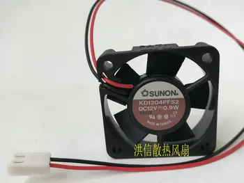 Бесплатная доставка Оригинальный SUNON 4010 KD1204PFS2 DC12V 0,9 Вт 4 см бесшумный вентилятор охлаждения 5