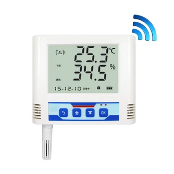 Беспроводной WiFi настенный датчик влажности, умный датчик температуры и влажности с батареей 11