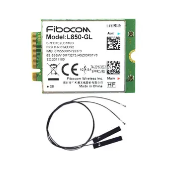 Беспроводной модуль L850-GL M2-Card 01AX792 4G LTE для ThinkPadX1 Carbon Gen6 X280 T Челнока 14