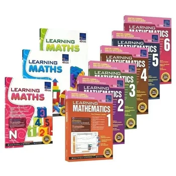 Брошюра SAP Learning Mathematics Book 1-6 класс, Учебники для детей по математике, Учебник математики для начальной школы Сингапура 8