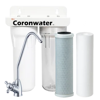 Бытовая система фильтрации воды под Прилавком, Очистка воды на кухне 0,5 микрона и активированный уголь 15