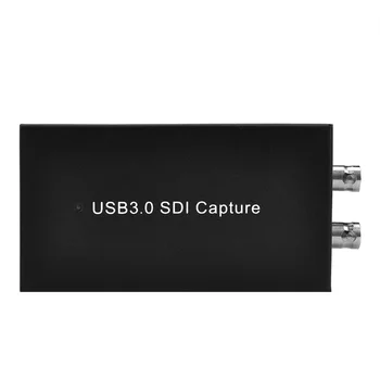 Видеозахват 1080P USB3.0 SDI HD и коробка для прямой трансляции с SDI-входом и петлевым выходом