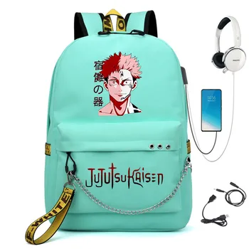 Внешняя дорожная сумка для дзюдзюцу Кайсен, детский рюкзак, повседневная сумка разных цветов, сумка с мультяшным принтом, молодежная школьная сумка для студентов