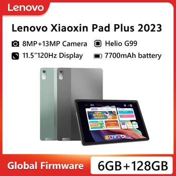 Глобальная ПЗУ Lenovo Xiaoxin Pad Plus 2023 или Lenovo Tab Plus 2023 Планшетный ПК Helio G99 6 ГБ 128 ГБ 11,5 