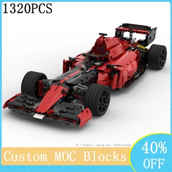 Горячий Новый продукт 1:10 MOC Formula One Racing Движущийся Строительный Блок Модель 42125 B Секция DIY Детские игрушки Рождественский подарок 14