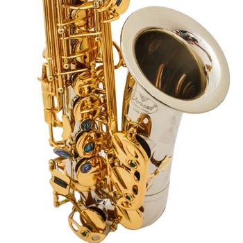 Горячий Продаваемый Профессиональный деревянный духовой музыкальный инструмент Alto Saxophone OEM 15