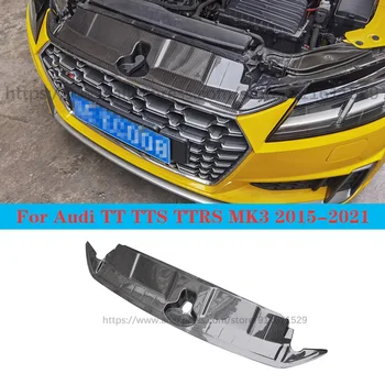 Для Audi TT TTS TTRS MK3 2015-2021 Сухая крышка двигателя из углеродного волокна, украшение капота, Охлаждающая пластина, модернизация экстерьера автомобиля, Автонастройка 3