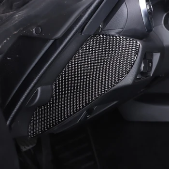 Для Mazda MX-5 ND 2016-2023 Мягкая накладка на боковую панель приборной панели автомобиля из углеродного волокна, наклейка, автомобильные аксессуары
