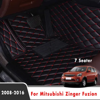 Для Mitsubishi Zinger Fuzion 2016 2015 2014 2013 2012 2011 2010 2009 2008 (7 Местный) Автомобильные коврики Аксессуары для интерьера на заказ 5
