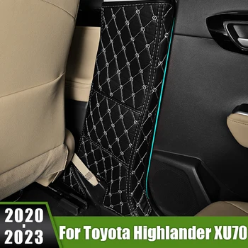 Для Toyota Highlander XU70 Kluger 2020 2021 2022 2023 Гибридный Автомобиль B Коврик для Стойки С Защитой от ударов, Подушка Для Грузового Лайнера, Пылезащитный Чехол 11