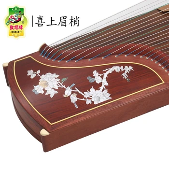 Дуньхуан Гужэн 694L Китайский 21 струнный Музыкальный Инструмент Цитра 5 узоров Высококачественная Цитра