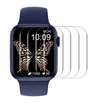 Защитная пленка для экрана Смарт-часов Apple Watch Iwo W13 W37 Pro Серии Dt100 Pro Max Smartwatch Без Стекла Прозрачная Полная Защитная пленка 16