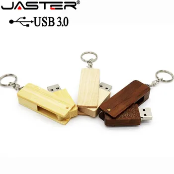 Индивидуальный ЛОГОТИП JASTER USB 3.0, деревянная флешка, деревянный u-диск, флешка 4 ГБ, 16 ГБ, 32 ГБ, 64 ГБ, креативный подарок, бесплатный логотип на заказ 4