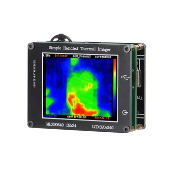 Инфракрасный датчик Простой Тепловизор 2,0-дюймовый ЖК-дисплей с разрешением 240X320, Камера для получения изображений четкой четкости от -40 ℃ до 300 ℃