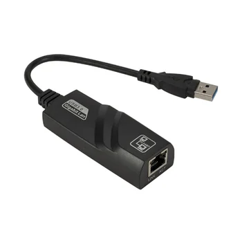 Карта USB 3.0 для гигабитной локальной сети, адаптер USB Ethernet, сетевая карта 1000 Мбит/с для ноутбука Android Tv 6