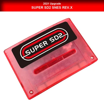 Китайская версия SUPER SD2 pro rev.X super snes pro sfc pro поддерживает специальные чиповые игры для консоли super family super retro x pro 13