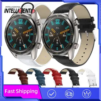 Кожаный Ремешок Для часов Ремешок Для Huawei Watch GT 22 мм Для Huawei Watch GT2 22 мм Сменный Браслет Для Huawei Watch 10
