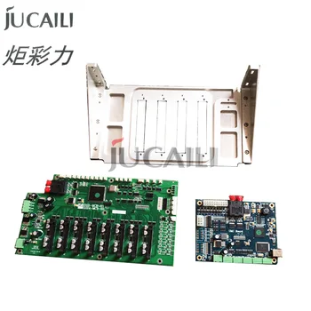 Комплект головной платы Jucaili UMC main board для konica 512i с 4 головками, рамка головки для струйного сольвентного принтера myjet yaselan allwin 10