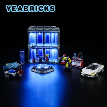 Комплект светодиодных ламп YEBRICKS для 76216 Fighter, набор строительных блоков (не включает модель), кирпичные игрушки для детей 1