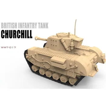 Креативная модель танка Q Edition Наборы моделей для сборки своими руками для комплектов танков пехоты Британского Черчилля 2