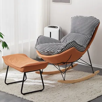 Кресло-качалка Для Отдыха Lazy Recliner Single Relax Art Портативное Кресло Для Гостиной, Эргономичные Шезлонги Для Салона Мебели Для Дома 15