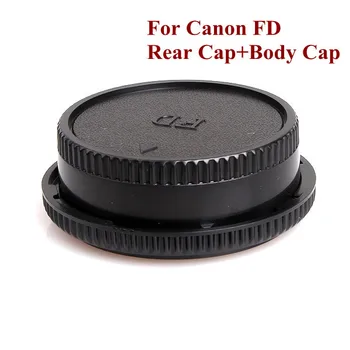 Крышки корпуса 2 в 1 + Задняя крышка объектива для Canon FD A-1 F-1 AL-1 AV1 F-1 T50 T70 T90 DSLR