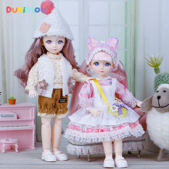 Куклы Kawaii 30 см BJD, 23 Подвижных сустава, 1/6 Кукольная одежда, Аксессуары для одевания, 3D глаза Принцессы, детские игрушки для девочек, подарок на день рождения 1