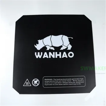 Магнитная наклейка A + B Wanhao D6 225x225 мм, гибкая пластина, Квадратная печатная лента, 3D принтер patrs