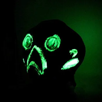 Маска инопланетянина, одевающаяся для костюмированной вечеринки на Хэллоуин, латексная маска на всю голову, страшный ужас 7