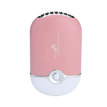 Мини-USB-вентилятор, встроенный литиевый аккумулятор, кондиционер, перезаряжаемый вентилятор для ресниц (розовый) 5
