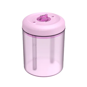 Мини Ультразвуковой увлажнитель воздуха Автомобильный анионоочиститель с USB-диффузором Увлажнитель розовый