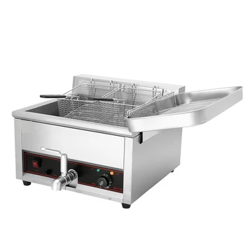Многофункциональная фритюрница электрическая печь для гриля курица картофель фри коммерческая машина для жарки на масле горячая сковорода