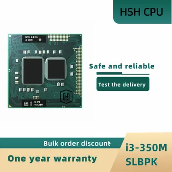 Мобильный ноутбук Intel Core I3-350m I3 350m оригинальный процессор Socket G1 CPU 3M Cache/2,26 ГГц/Двухъядерный процессор