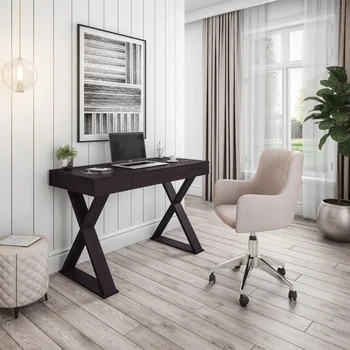 Модный письменный стол с выдвижным ящиком, рабочий стол для эспрессо, офисная мебель escritorios, белый стол с выдвижными ящиками 4
