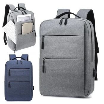 Мужской рюкзак для бизнеса, рюкзак для ноутбука с USB-внешней зарядкой, мужской и женский модный Водонепроницаемый рюкзак для путешествий 10
