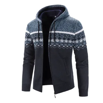 Мужской свитер, Флисовая куртка с капюшоном, однотонный свитер на молнии, Зимнее пальто, Кардиган, простая однотонная толстовка, Спортивная одежда, толстовка с капюшоном